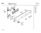 Схема №5 HBN9100GB с изображением Панель управления для плиты (духовки) Bosch 00361344