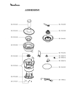 Схема №1 JU380B30/BV0 с изображением Электромотор для соковыжималки Moulinex SS-994364