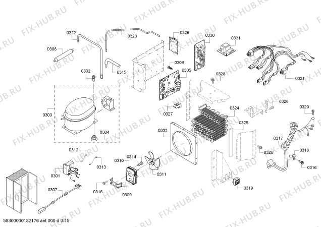 Схема №11 T42BR820NS с изображением Программатор для посудомойки Bosch 11004106