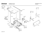 Схема №2 CP401S2 domo C40 с изображением Вкладыш в панель для посудомоечной машины Bosch 00350080