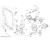 Схема №4 SMS69T58EU с изображением Передняя панель для посудомоечной машины Bosch 00703139