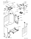 Схема №2 EV 1285 с изображением Обшивка для стиральной машины Whirlpool 480111104414