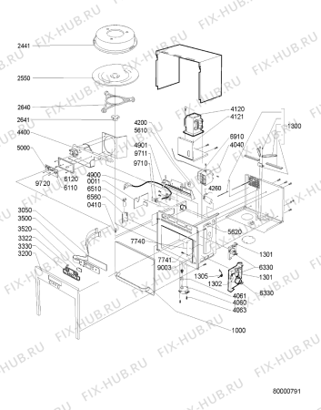 Схема №1 AMW405IX2 (F090858) с изображением Инструкция по эксплуатации для микроволновой печи Indesit C00362859