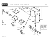 Схема №2 3TS745U с изображением Панель управления для стиральной машины Bosch 00431355