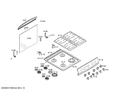 Схема №2 FG122K44SC с изображением Форсунка горелки для плиты (духовки) Bosch 00617750