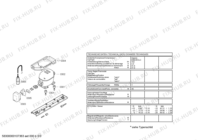 Схема №2 KG32E473SD с изображением Кронштейн для холодильника Siemens 00414682