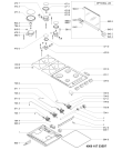 Схема №1 AKL710WH (F091789) с изображением Наставление для электропечи Indesit C00359024