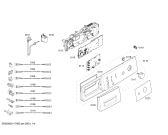 Схема №3 WAE24160OE с изображением Панель управления для стиральной машины Bosch 00660071