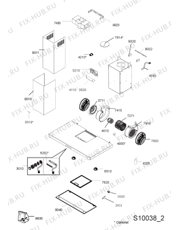 Схема №1 KEWPP 90010 с изображением Труба для электровытяжки Whirlpool 482000032482