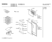 Схема №3 KS44V06NE с изображением Дверь для холодильника Siemens 00216786