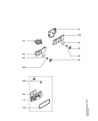Схема №1 GS 414-W ADORINA с изображением Запчасть для посудомойки Aeg 8996461589013