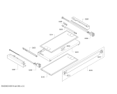 Схема №2 DFL094W52 Bosch с изображением Корпус для электровытяжки Bosch 12009964