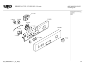Схема №3 SGUUPA1SK DIPLOM DUAL TEMP с изображением Панель управления для посудомоечной машины Bosch 00355703