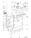 Схема №1 WP 65/4 NB - n.prod. с изображением Панель для посудомойки Whirlpool 480140100831