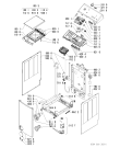 Схема №2 LTE 80 с изображением Декоративная панель для стиралки Whirlpool 481245215443