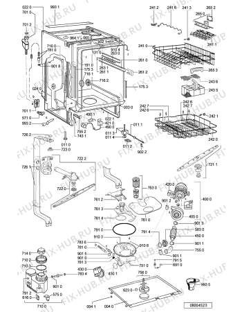 Схема №2 GSXK 7316 -n.prod. с изображением Микромодуль для посудомоечной машины Whirlpool 481221479761