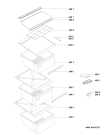 Схема №7 KRSC 9065 с изображением Ящичек для холодильника Whirlpool 481010398190