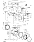 Схема №1 AWOC 8200 с изображением Обшивка для стиралки Whirlpool 481010471487