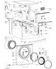 Схема №1 AWOC 8200 с изображением Модуль (плата) для стиральной машины Whirlpool 481010455485