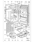 Схема №1 KDEC 1545/2 AF с изображением Спецнабор для холодильной камеры Whirlpool 481231018395