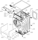 Схема №4 NA-148XS1 WTA (494605, PS15/P814A) с изображением Обшивка для стиралки Gorenje 496414