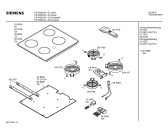 Схема №1 EK70062 с изображением Стеклокерамика для плиты (духовки) Siemens 00208709