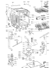 Схема №1 ADG 8940 IX с изображением Блок управления для посудомоечной машины Whirlpool 480140102111