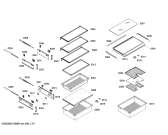 Схема №5 CIR36MIIL1 K 1911 VI с изображением Поднос для холодильника Bosch 00667763