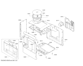 Схема №5 TES50129RW VeroCafe с изображением Модуль управления для электрокофеварки Bosch 00708990