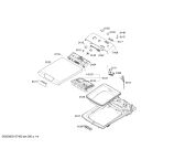 Схема №1 WOT24380NL Maxx 5 с изображением Крышка для стиралки Bosch 00477789