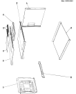 Схема №3 1010WEISS (F003373) с изображением Дверца для духового шкафа Indesit C00022235