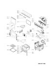 Схема №1 EMZ 6262/BR с изображением Обшивка для плиты (духовки) Whirlpool 480121102791