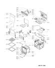 Схема №1 IBU 86/SV с изображением Дверка для плиты (духовки) Whirlpool 481010719533