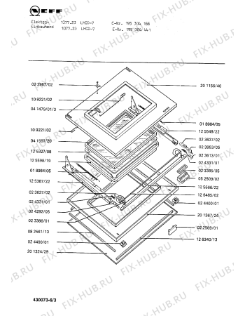 Схема №4 195304527 1077.21LHD-7 с изображением Переключатель для плиты (духовки) Bosch 00024088