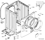 Схема №4 JLWM1203 с изображением Модуль (плата) для стиралки Electrolux 973914521851001