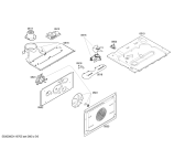 Схема №2 B1422A0 MEGA4422A с изображением Панель управления для духового шкафа Bosch 00446305