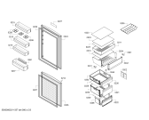 Схема №1 KGE49VW4AG Bosch с изображением Модуль управления, незапрограммированный для холодильной камеры Bosch 12024518