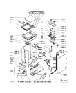 Схема №2 AWG 434/WP с изображением Обшивка для стиралки Whirlpool 481945328185