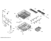 Схема №5 3VF343ND с изображением Внешняя дверь для посудомойки Bosch 00680656