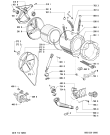 Схема №1 WAK 1600 HE/2-D с изображением Запчасть для стиралки Whirlpool 481246448112