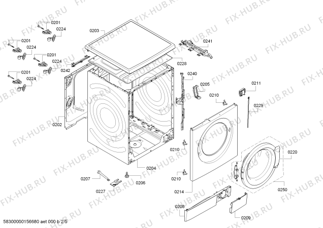 Схема №3 WM12P369EE IQ 500 varioperfect 9KG IQDRIVE с изображением Инструкция по эксплуатации для стиралки Siemens 00784923