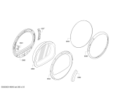 Схема №2 WTS865B2FF с изображением Опорная рама барабана для сушилки Bosch 00248974