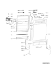 Схема №3 ADPY 1120 IX с изображением Панель для посудомоечной машины Whirlpool 480140102833