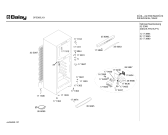 Схема №3 3FS365L с изображением Дверь для холодильной камеры Bosch 00236137