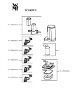 Схема №1 0416400011 с изображением Корпусная деталь для кухонного измельчителя Seb FS-1000040048