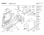 Схема №3 SN25320RK с изображением Панель для посудомойки Siemens 00289688