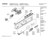 Схема №4 SE55M650FF с изображением Передняя панель для посудомоечной машины Siemens 00439639