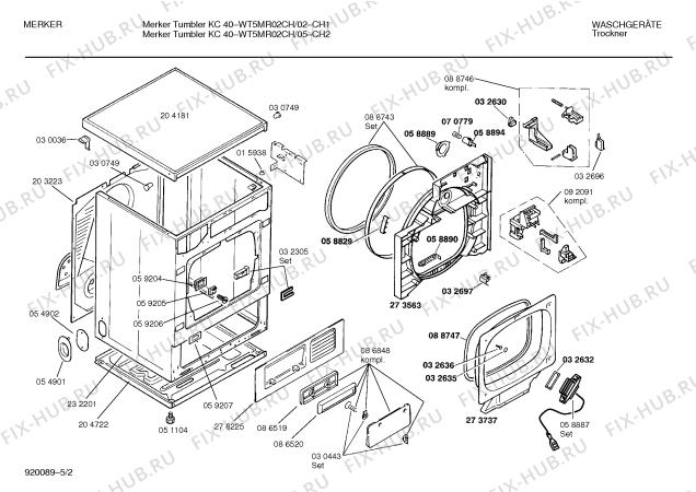 Схема №9 CT28010 CT2801 с изображением Крышка кнопки для сушилки Bosch 00030034