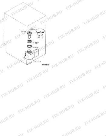 Взрыв-схема посудомоечной машины Juno JSV2541 - Схема узла Water softener 066