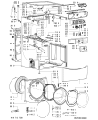 Схема №1 AWM 9100-EU с изображением Датчик для стиральной машины Whirlpool 481213448346